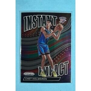 Chet Holmgren  OKC Thunder -2022-23 Panini Prizm Instant Impact card #2 RC